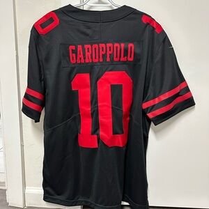 Black and Red Garoppolo Jersey